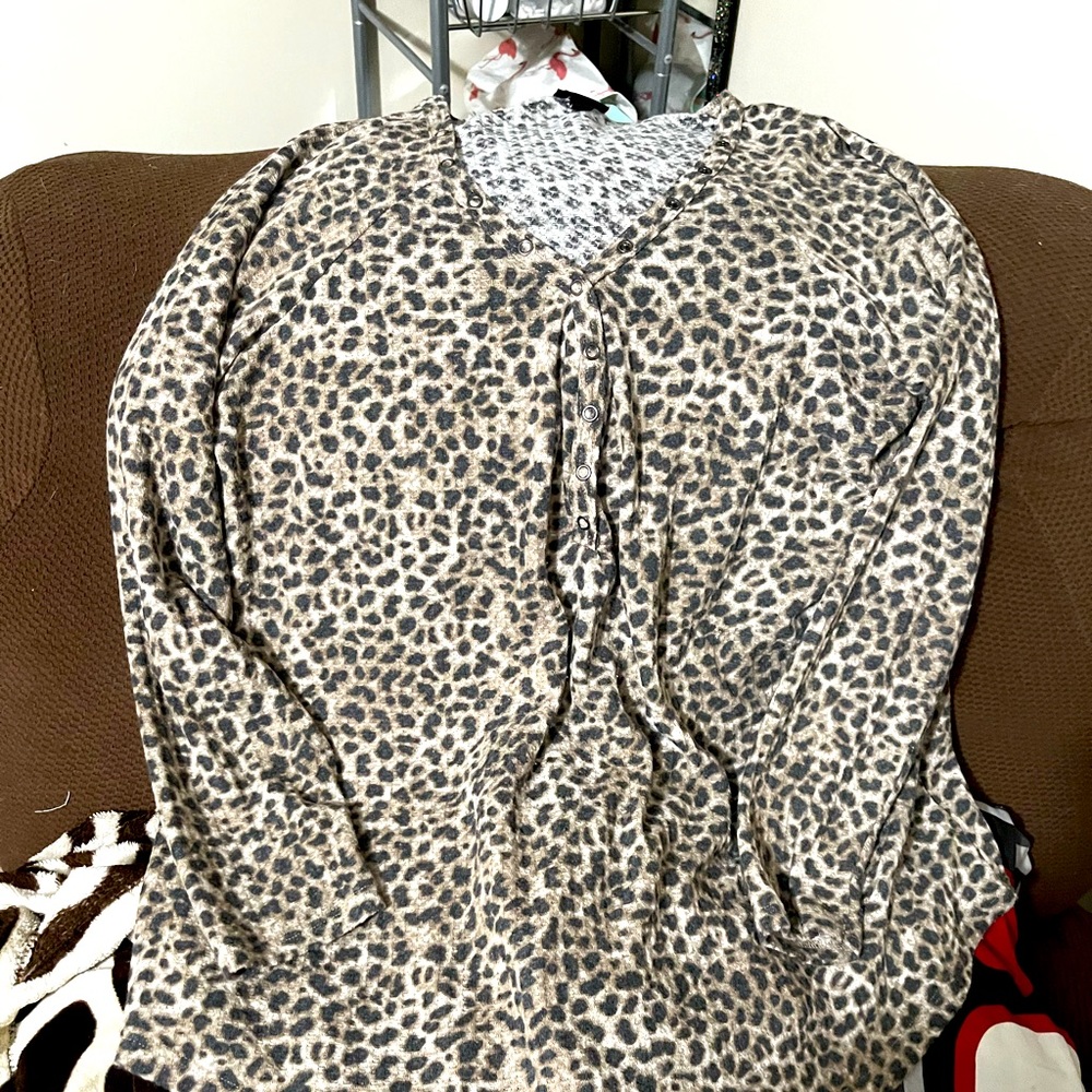 Torrid cheetah top